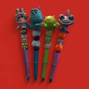 Monster’s Inc beaded pens